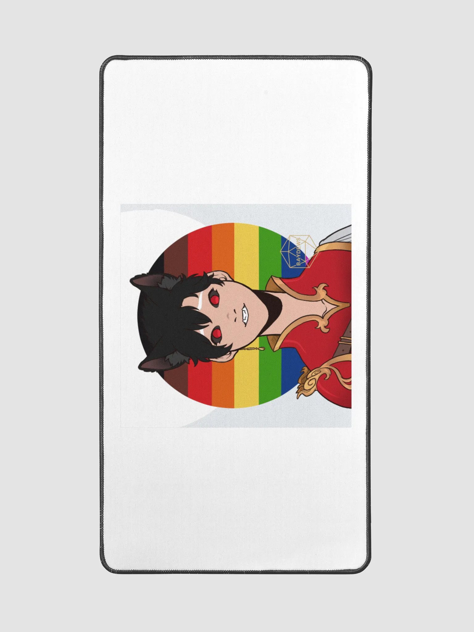 Rainbow Cat Desk Mat product image (2)