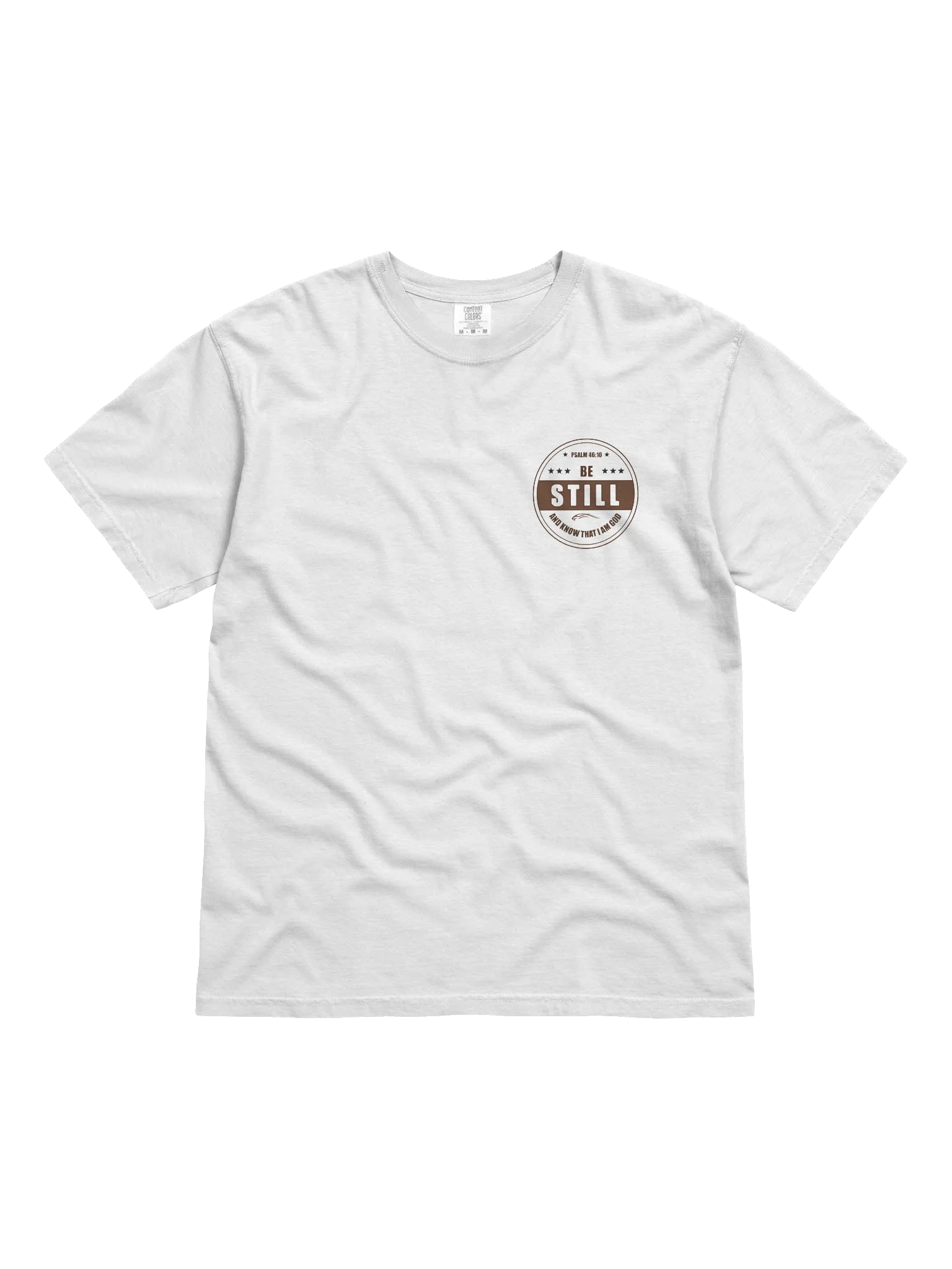 Be Still Emblem Comfort Tee product image (1)