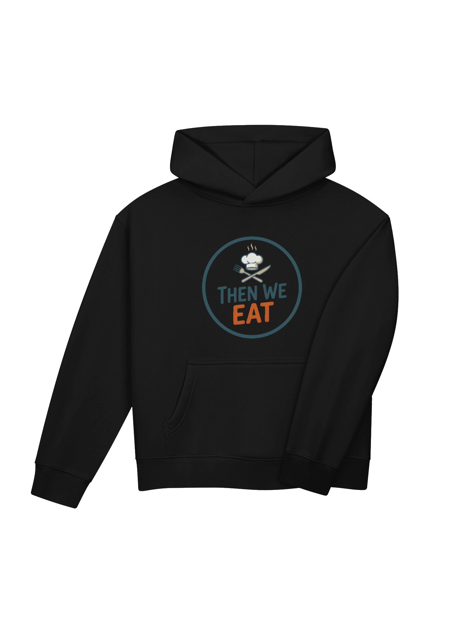 Women's Then We Eat Chef Logo Relaxed Hoodie product image (8)
