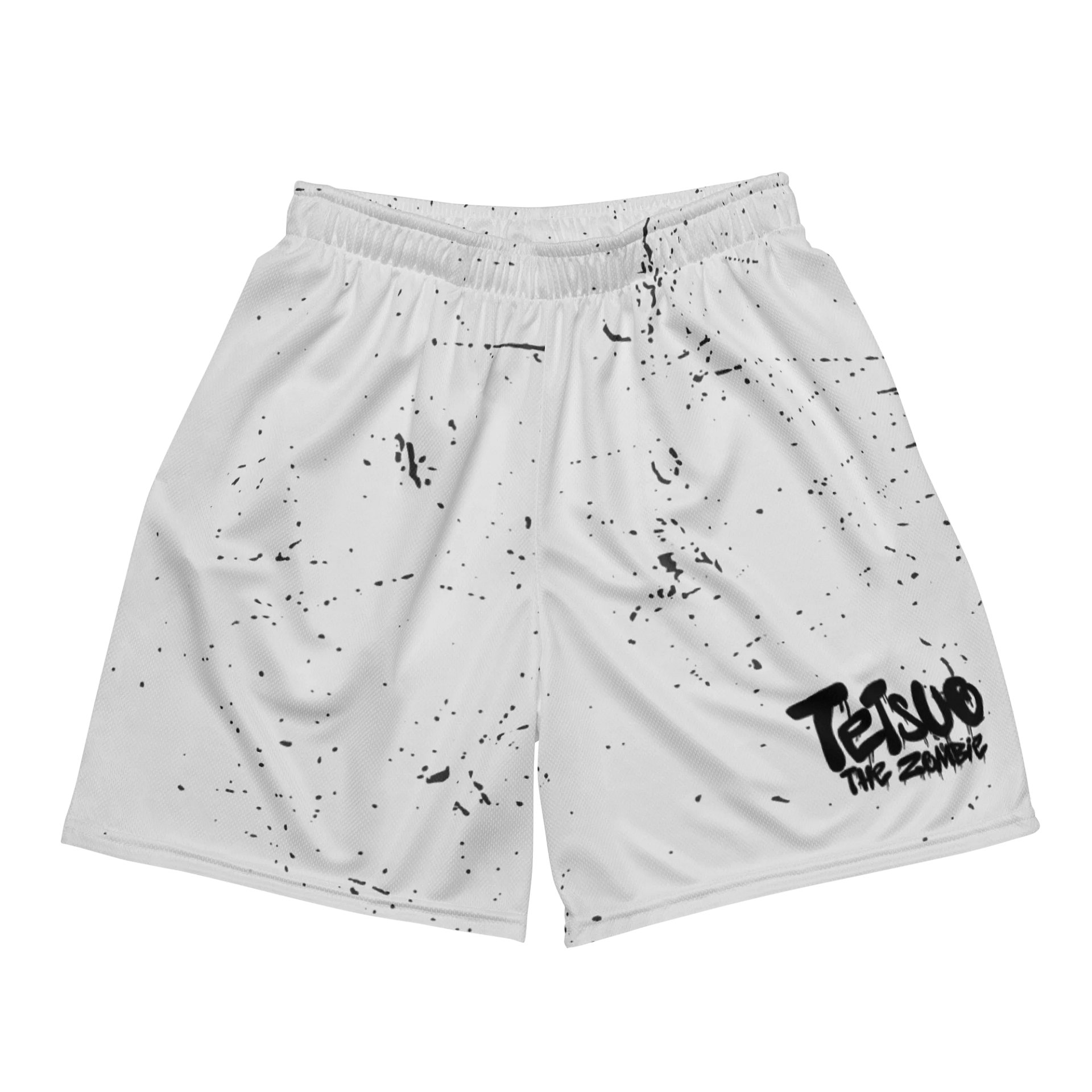 Splatter Unisex Mesh Shorts product image (2)