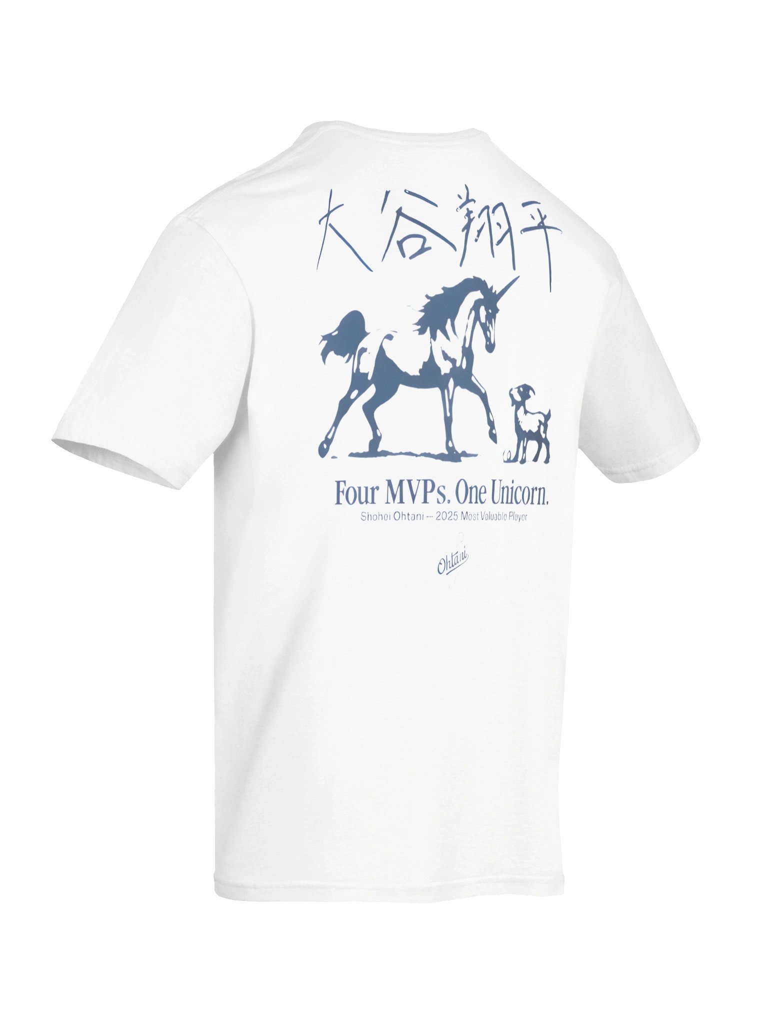 Shohei Ohtani Four MVPs One Unicorn T-Shirt product image (12)