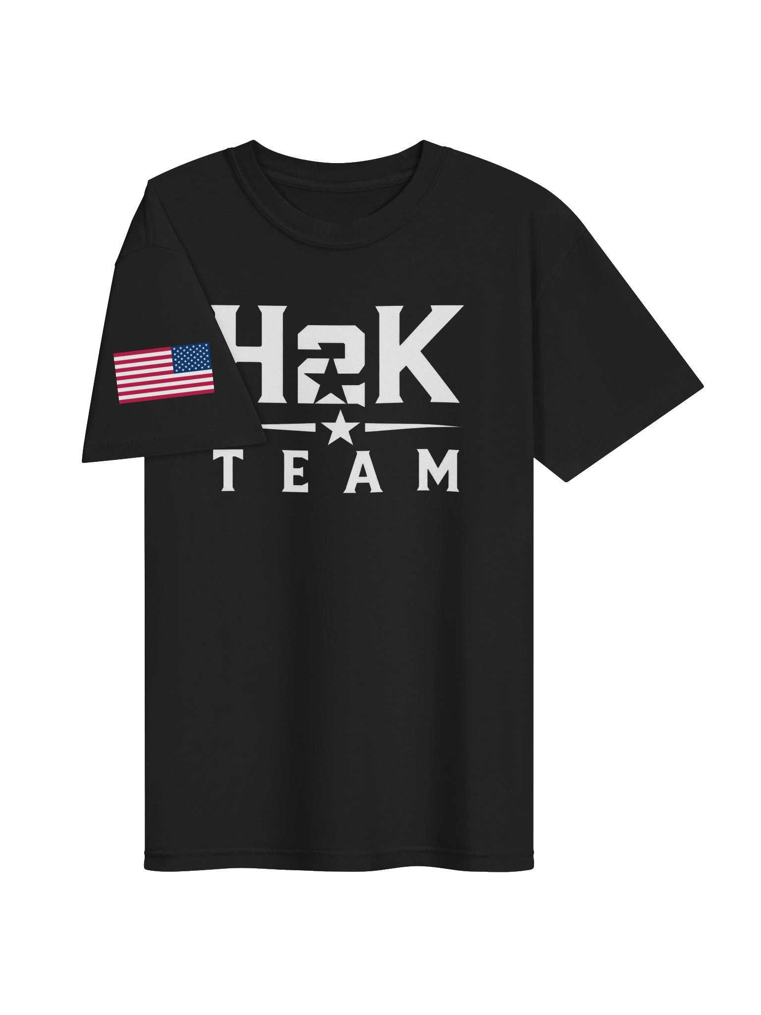 H2K Team | Relaxed-Fit Tee – Black product image (3)