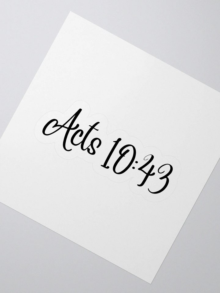 Acts 10:43 product image (6)