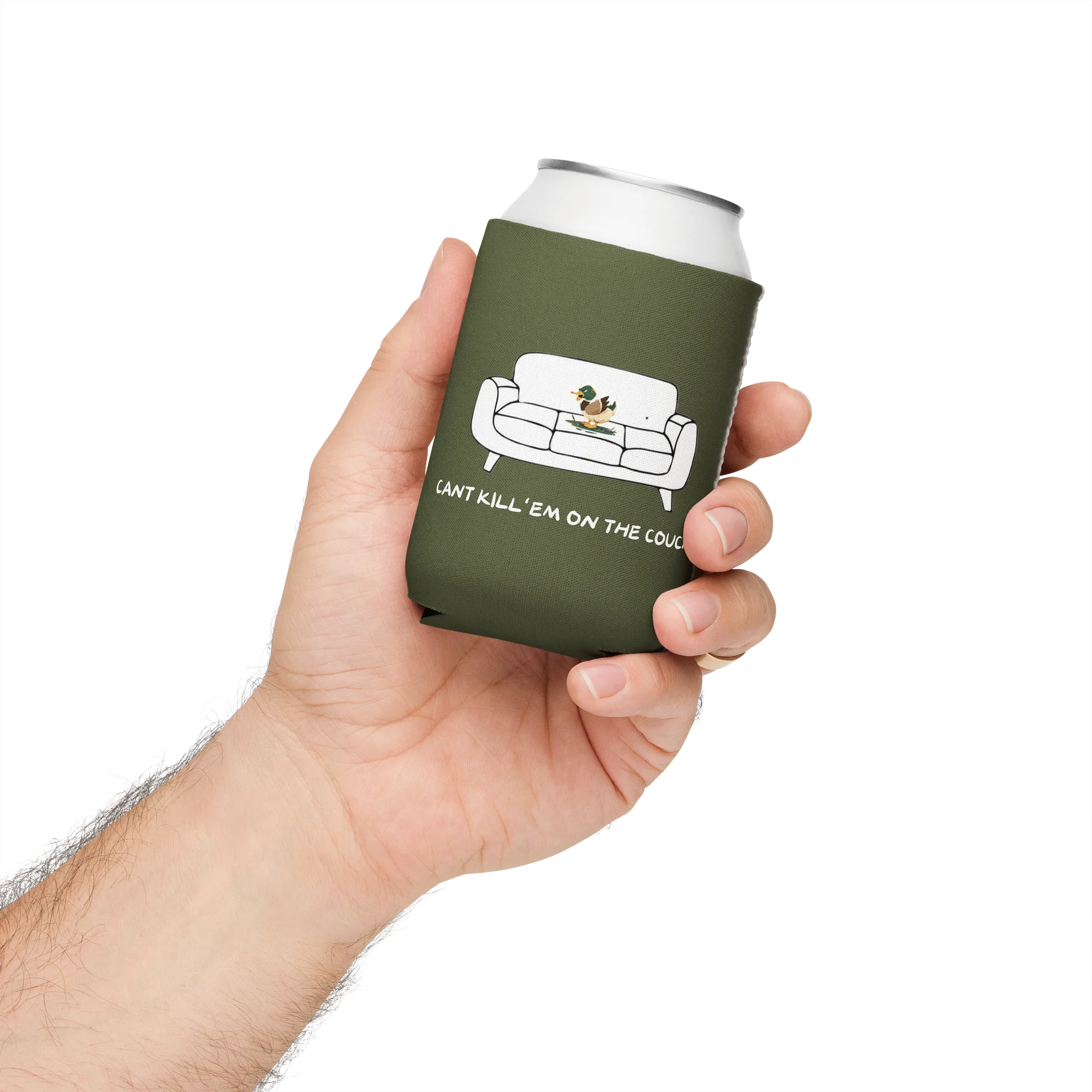 Can't Kill 'Em On The Couch Koozie product image (4)