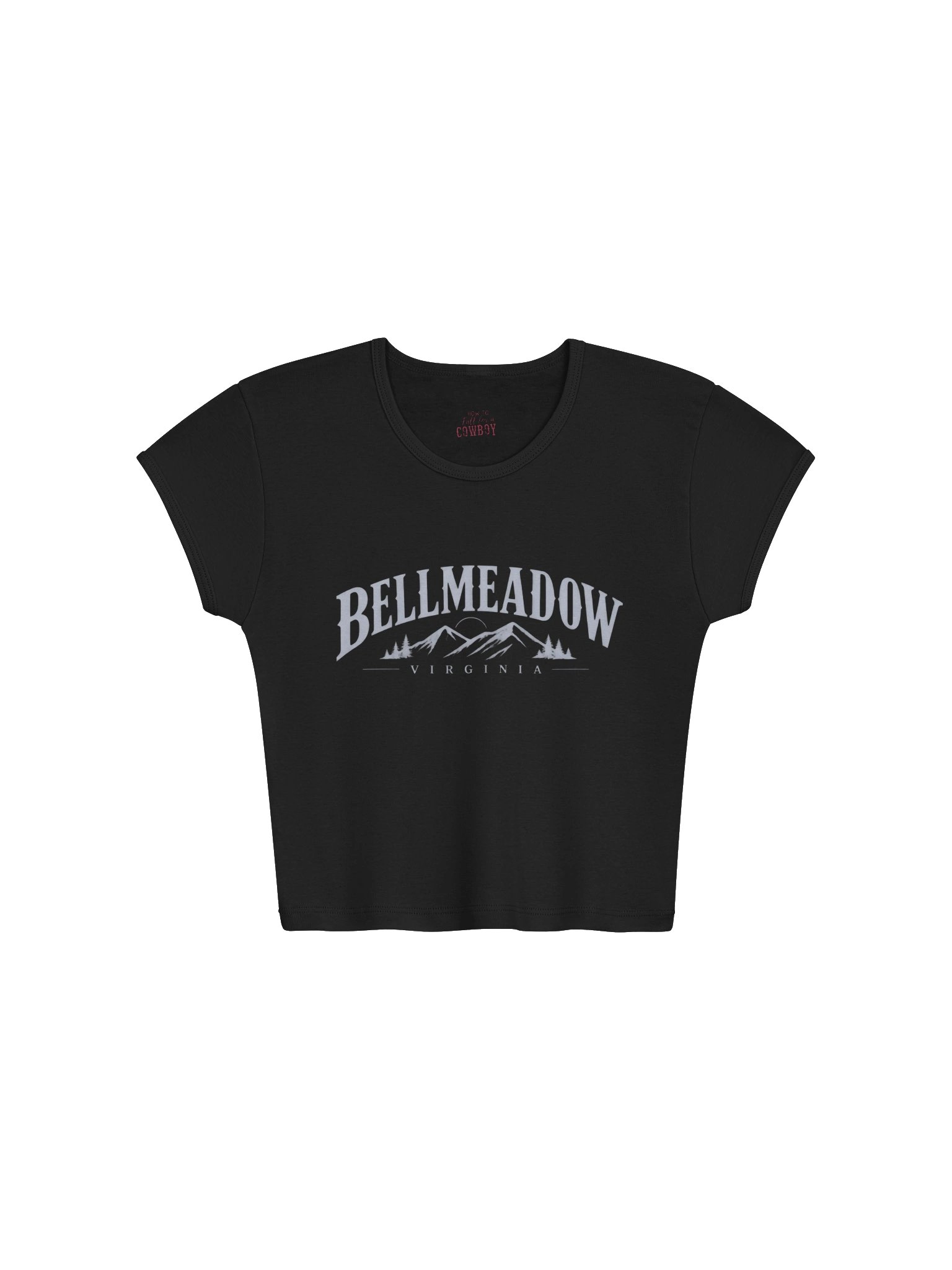 Bellmeadow, Virginia Baby Tee Dark product image (1)