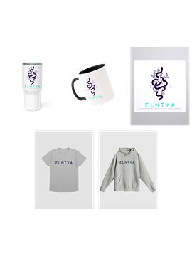 Snek Logo Collection - Light Option / Purple Snek / Big El