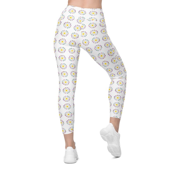 Vibrant Moons and Star Leggings with Pockets product image (2)