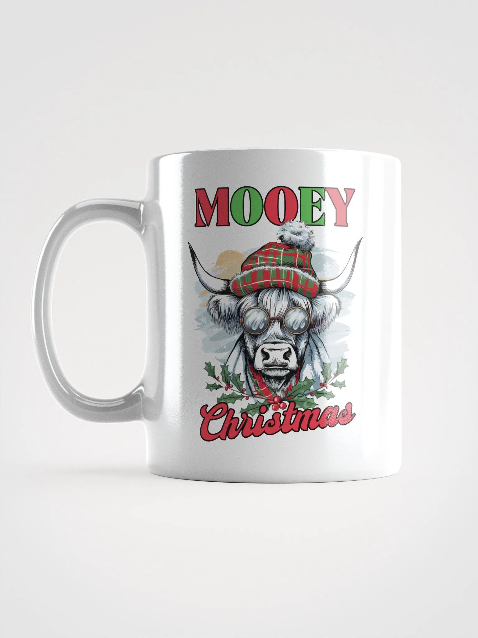 Mooey Christmas White Glossy Mug product image (6)