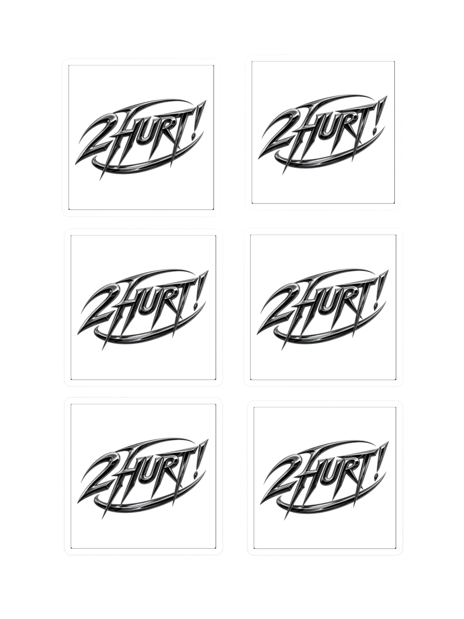 2HURT! STICKERS product image (3)