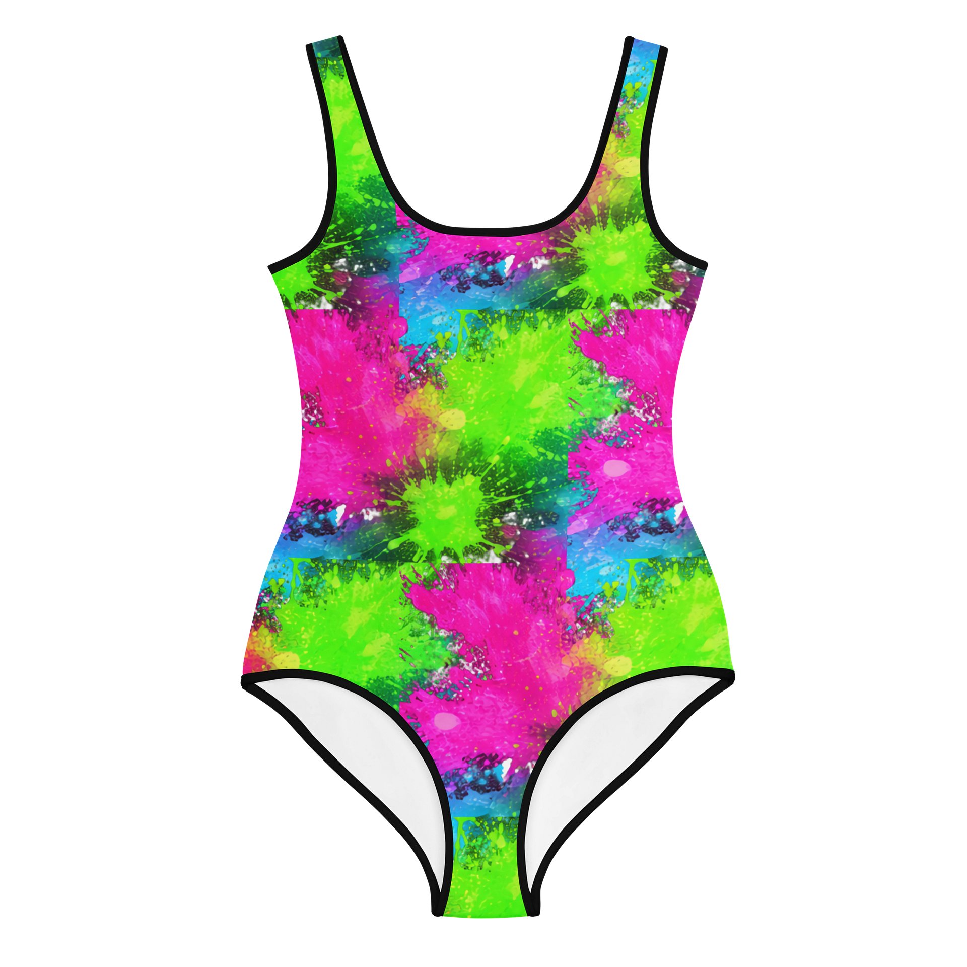 Neon Chaos Teen Swimsuit product image (1)