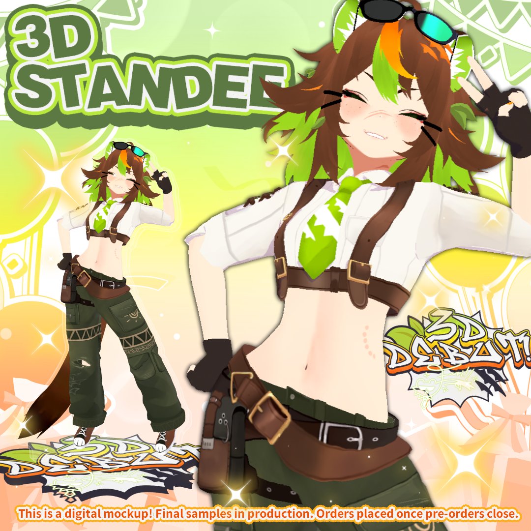 Furi Bday Acrylic Standee [PREORDER] product image (3)
