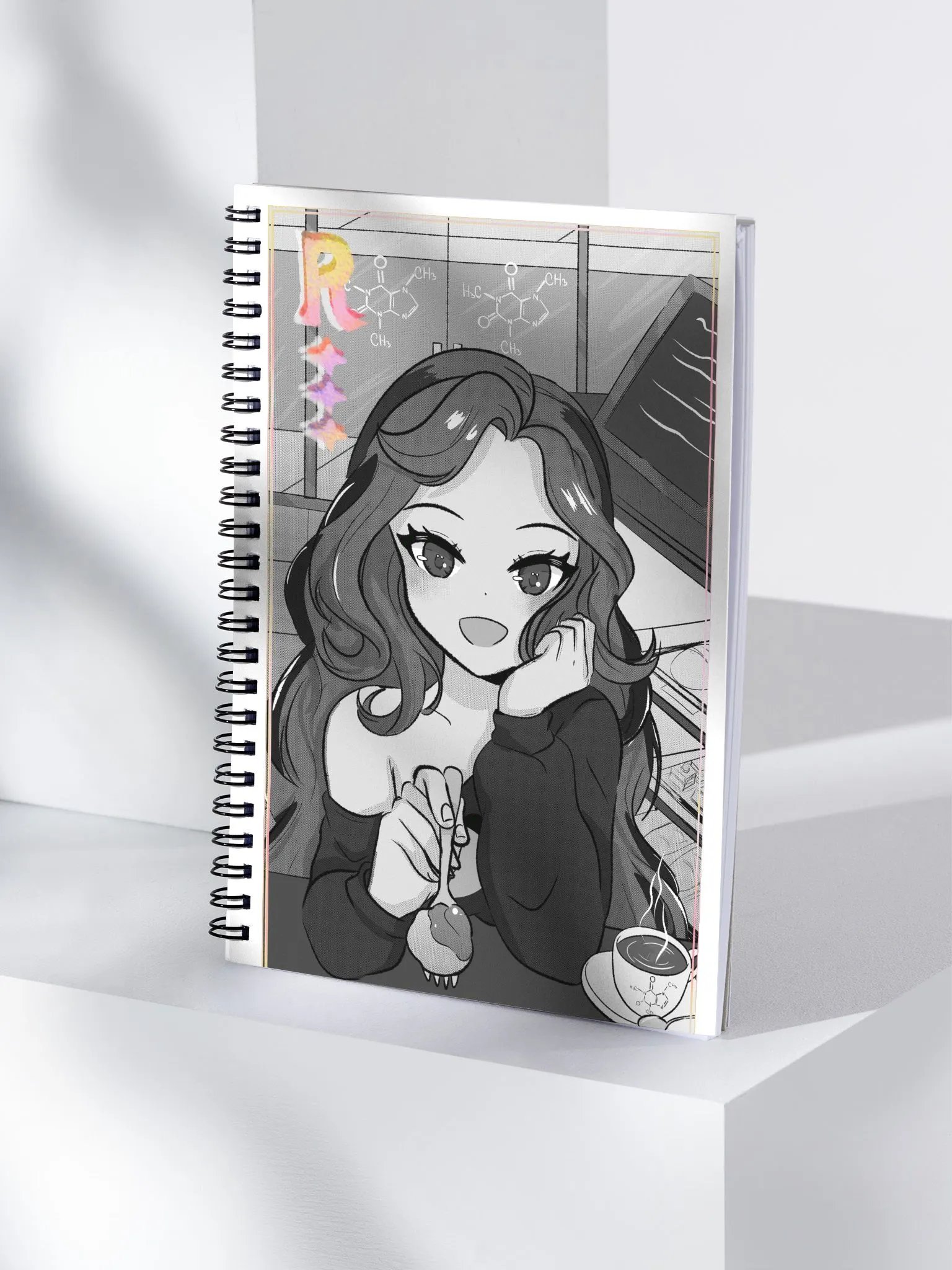 Cafe Spiral Notebook product image (1)