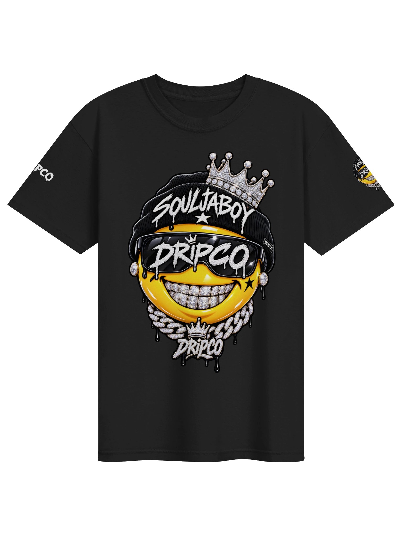 SOULJABOYDRIPCO SMILEY FACE Tee product image (17)