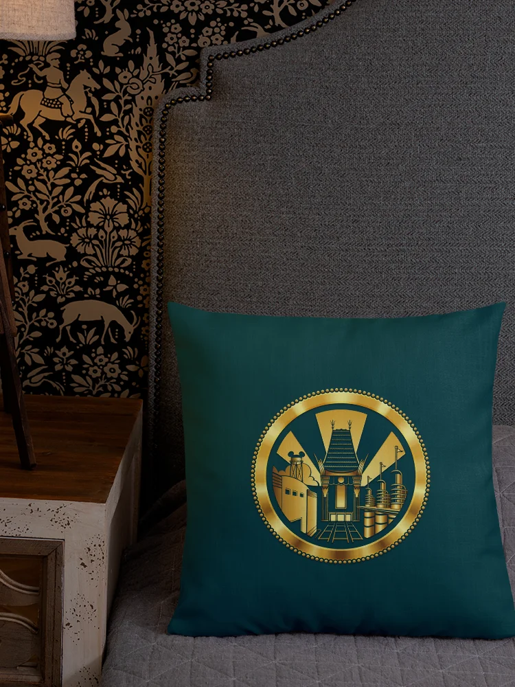 Studio Seal Pillow - Teal product image (3)