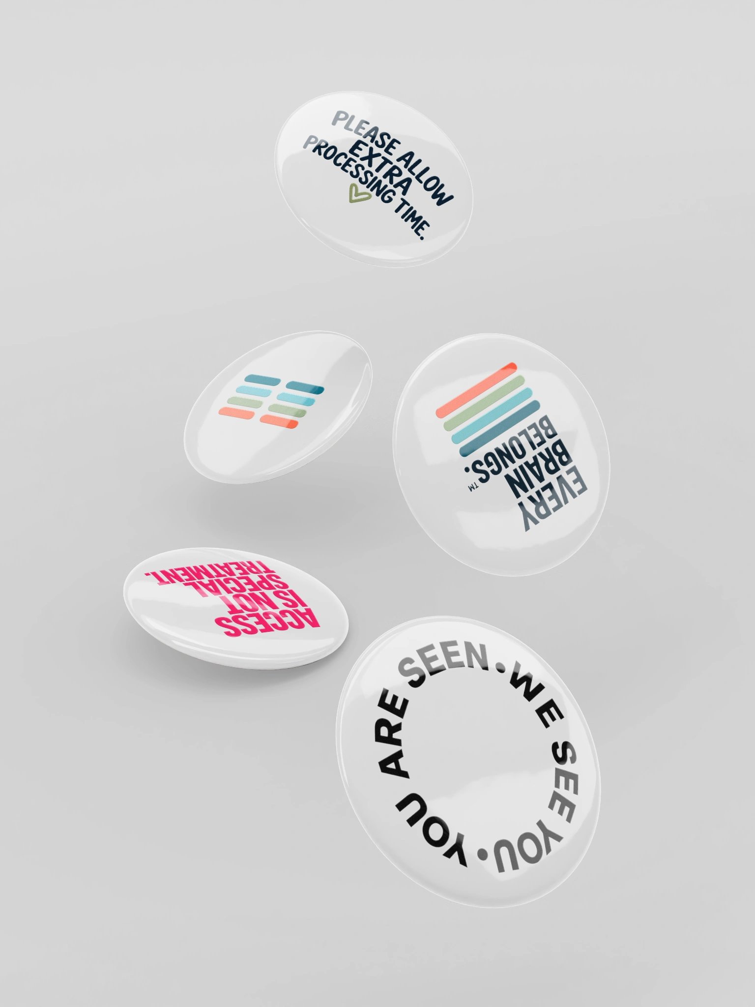 SEEN | Wear Your Message Buttons product image (5)