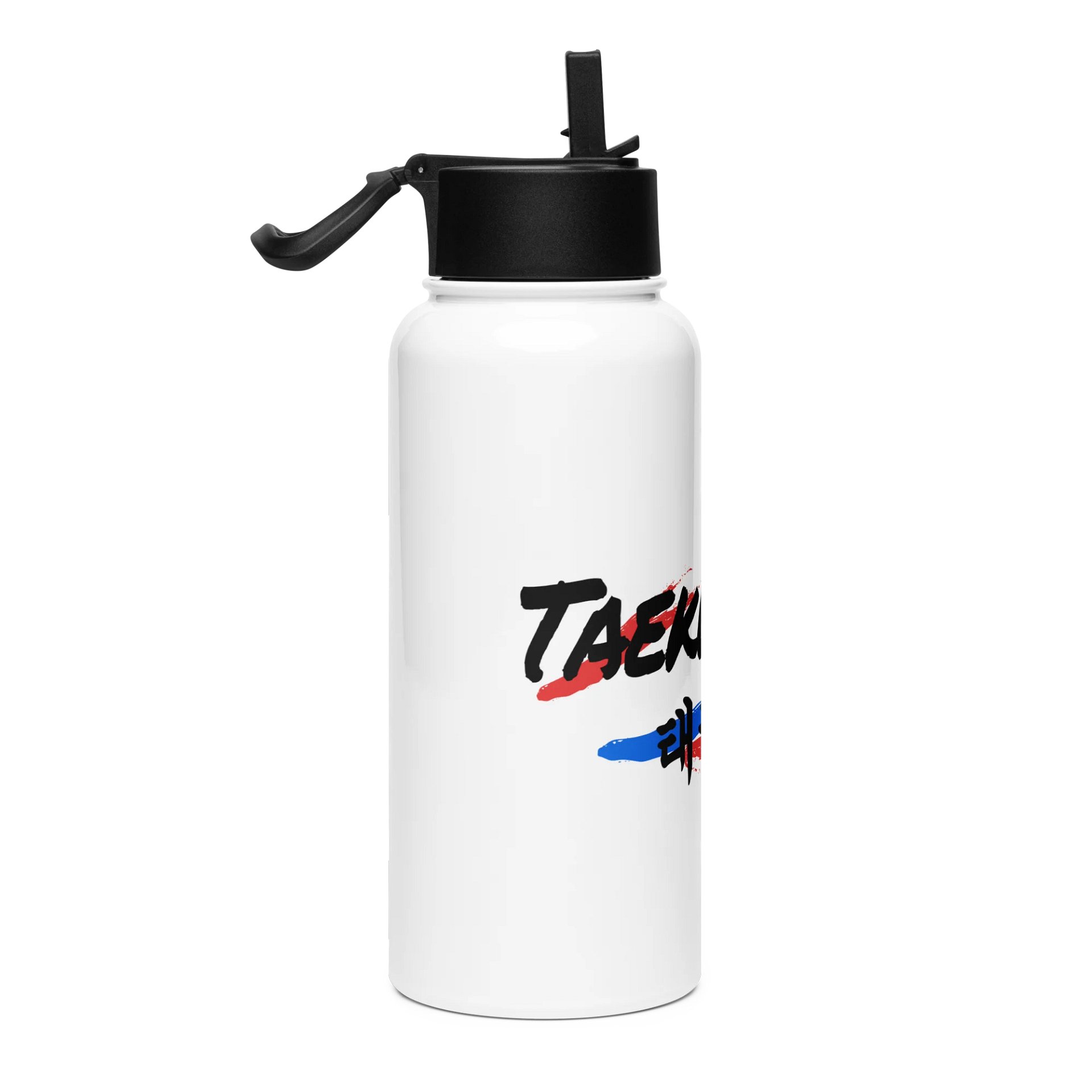 Taekwondo Red & Blue Stainless Steel Water Bottle product image (4)