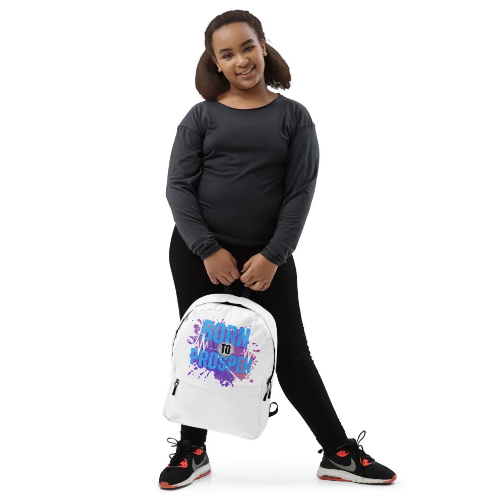 Born to Prosper Full Print Backpack product image (7)