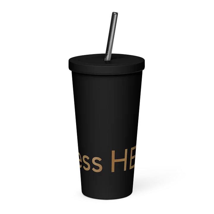 HEka Fitness Branded Tumbler with Straw product image (6)