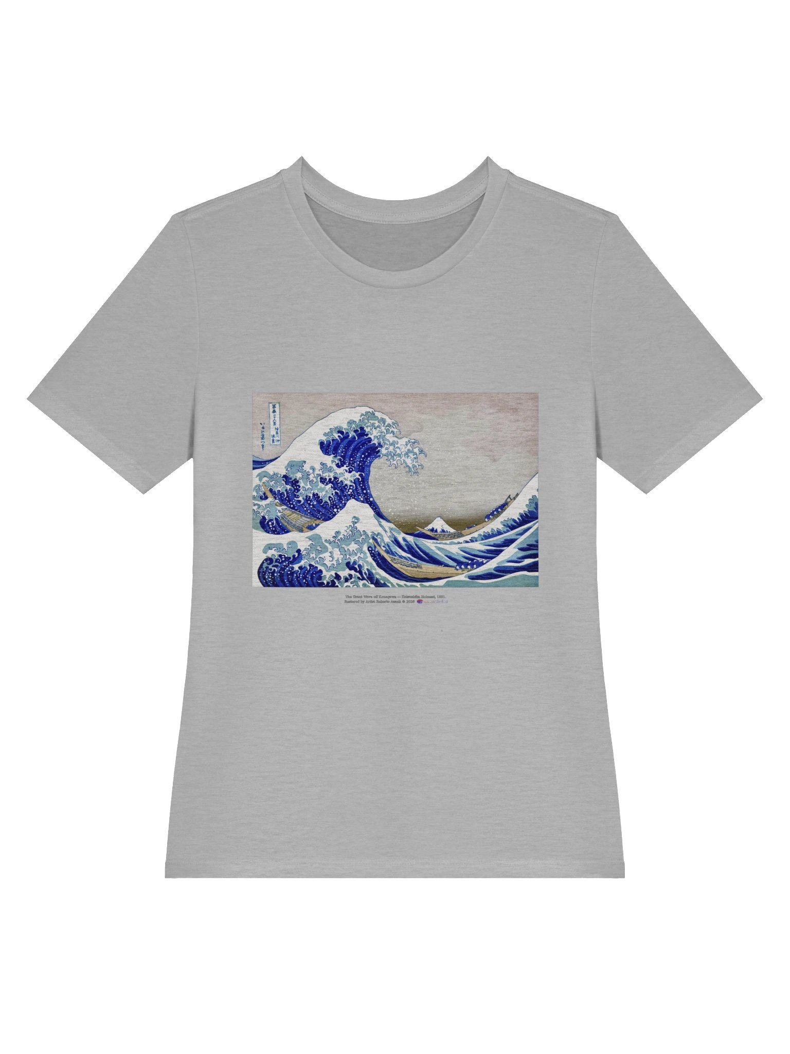 The Great Wave off Kanagawa — Women's T-Shirt product image (3)