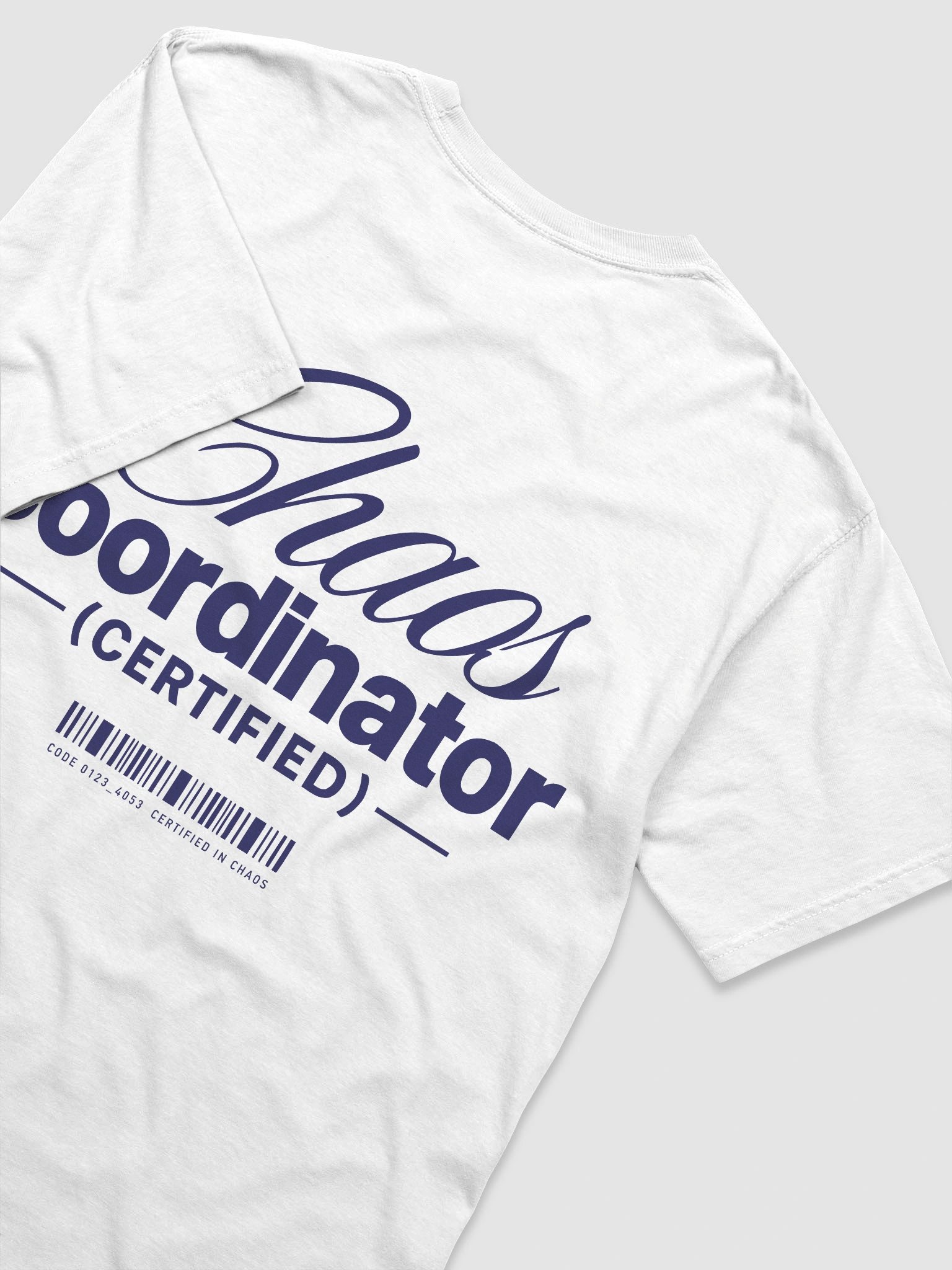 Team T-Shirt - Chaos (White) product image (6)