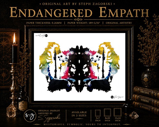 Inkblot Poster Prints | Matte