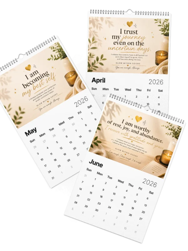 Glow Within Goods™ Affirmation Calendar: 365 Days of Purpose product image (8)