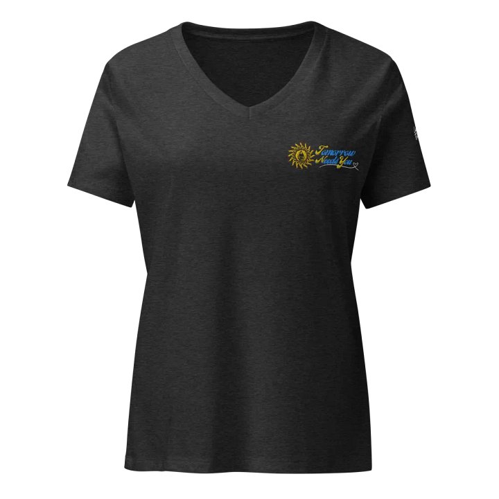 LME "Tomorrow Needs You" V-Neck T-shirt product image (5)