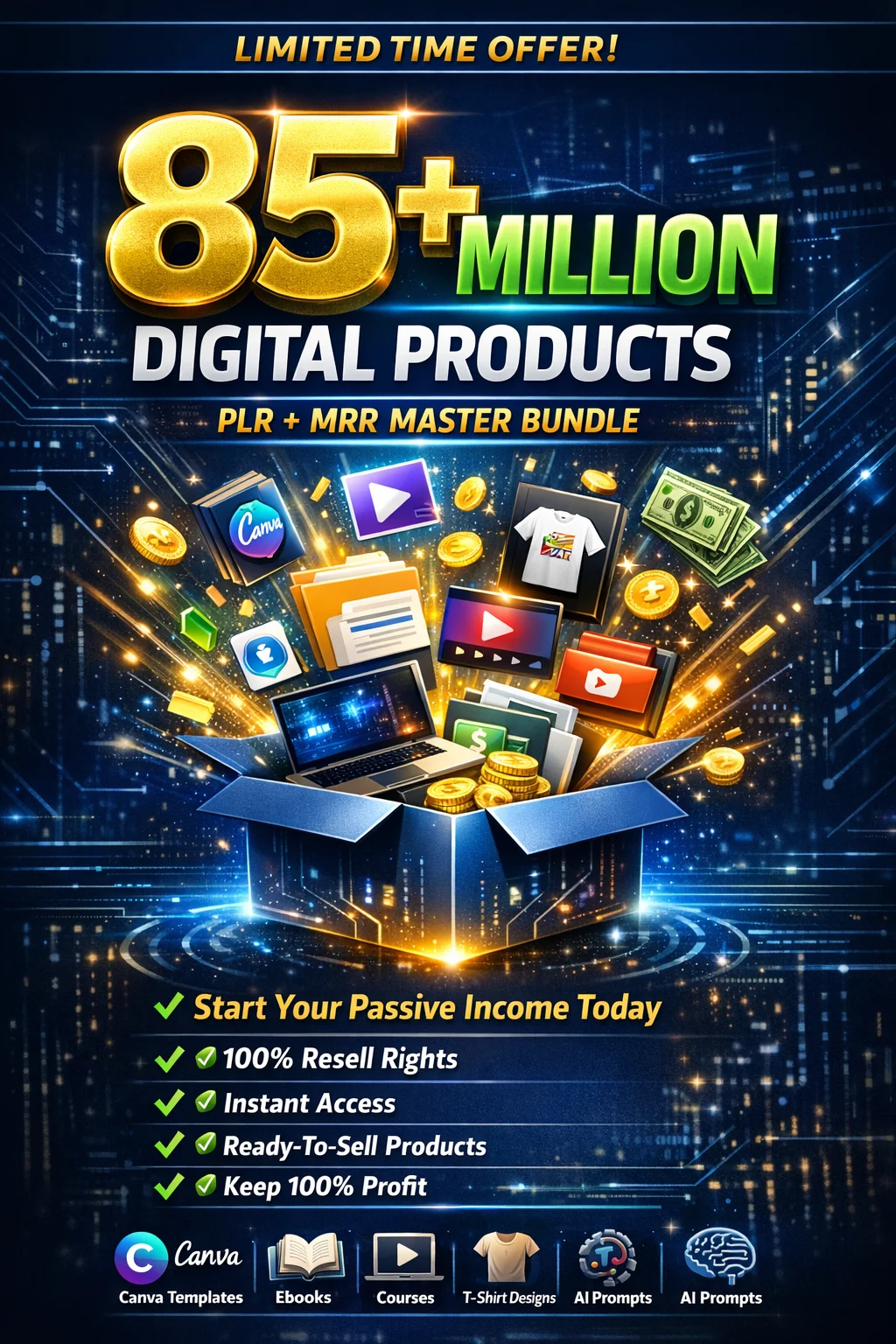 85 Million+ Digital Assets Vault product image (1)