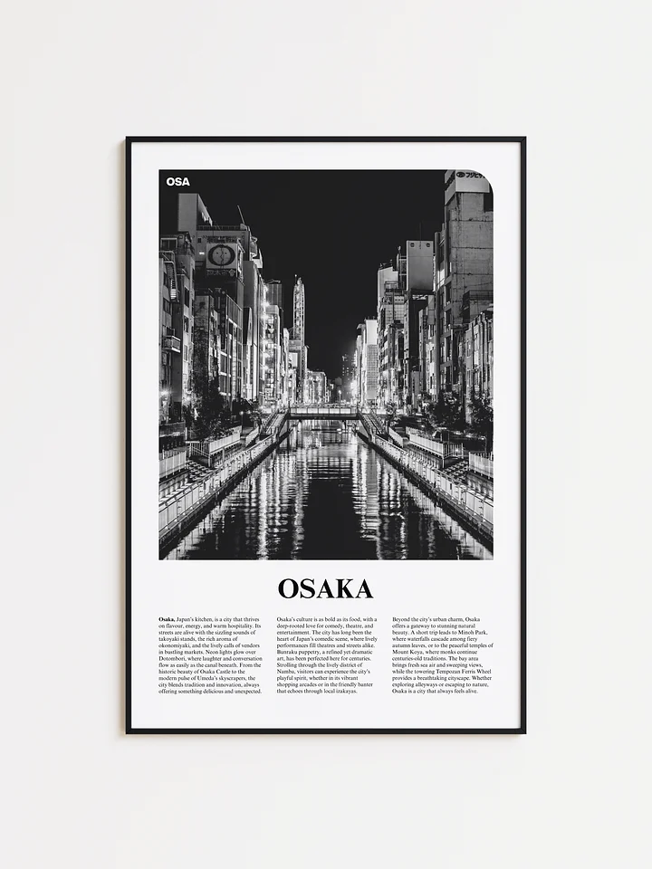 Osaka 01 Newspaper Poster product image (1)