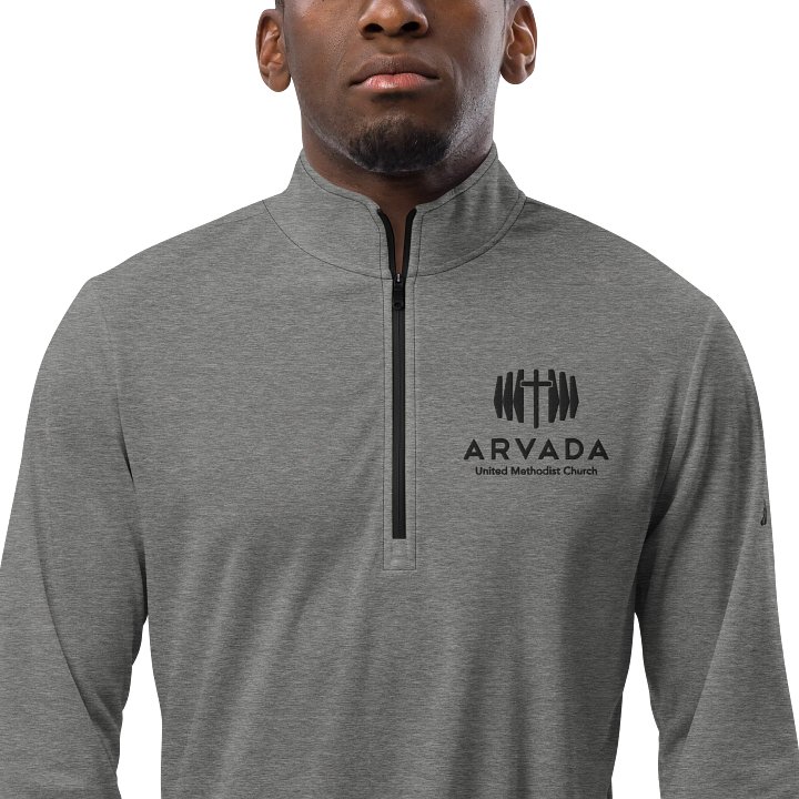 AUMC Logo Lightweight Quarter-Zip Pullover (Adidas) product image (1)