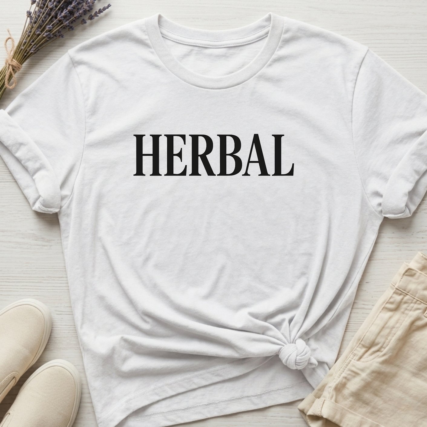Non Tox Club: "Herbal" Organic T-Shirt product image (1)