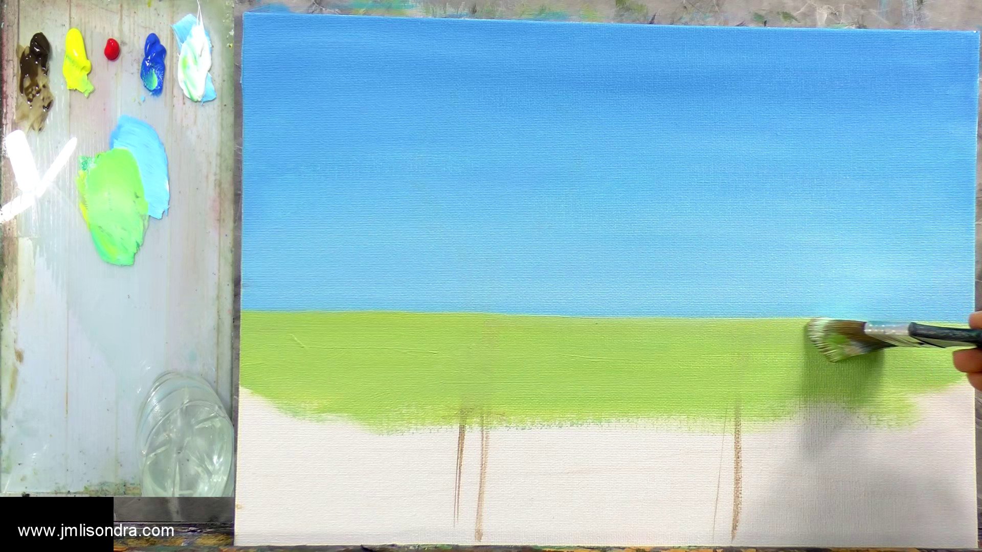 Online Course - Paint your First Landscape – The Ultimate Acrylic Guide for Beginners product image (3)