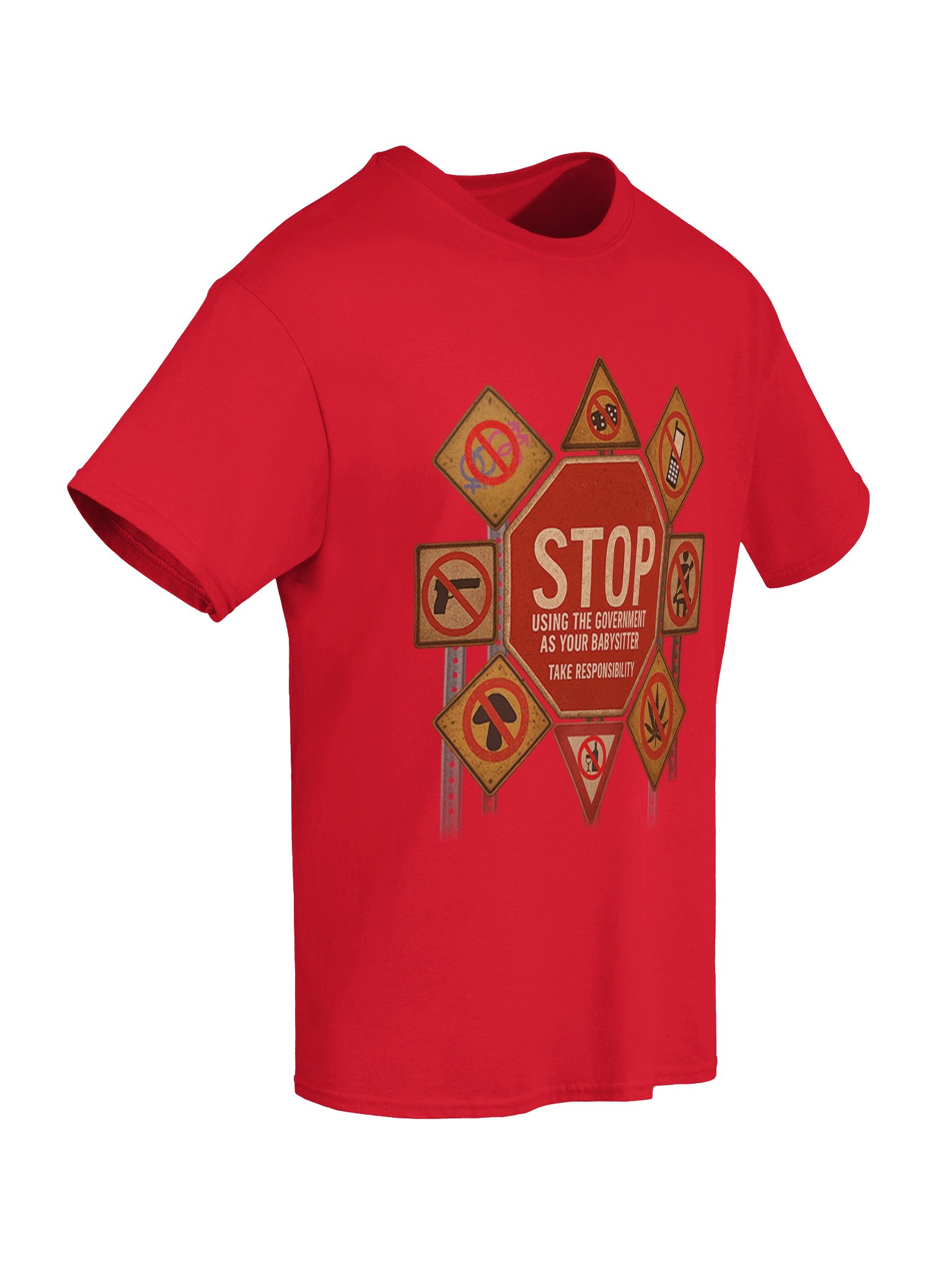 STOP Using Government As Your Babysitter Tee product image (42)