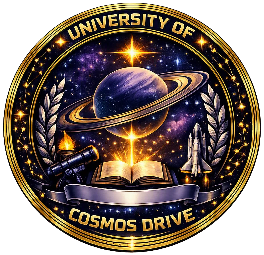 University of Cosmos Drive degree parchment product image (2)