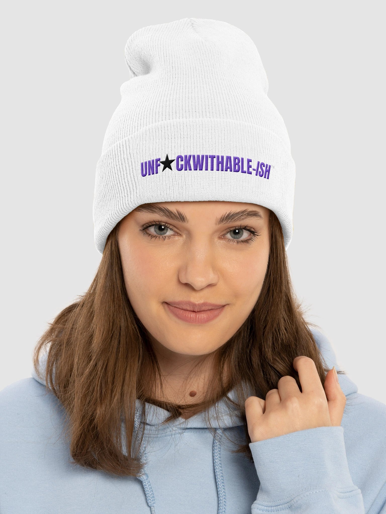 UNF★CKWITHABLE-ISH™ Lifestyle Brand Unisex Beanie product image (1)