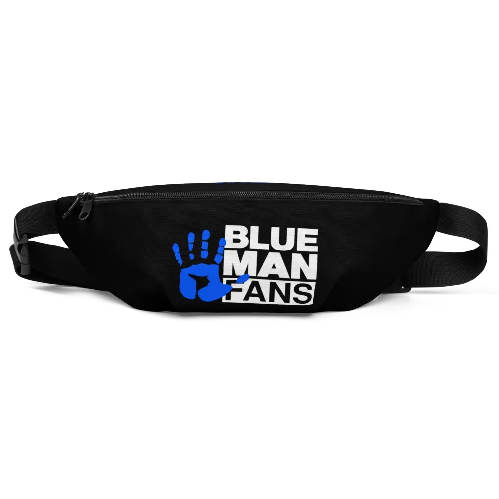 Blue Man Fans Hand Print Fanny Pack product image (1)