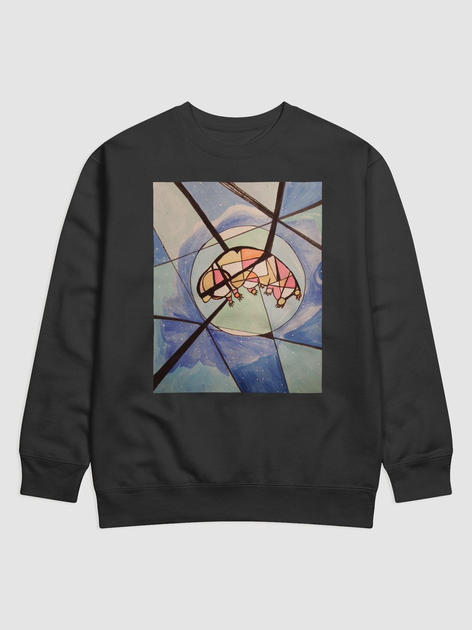 Cubism Painting: The Dream of a Tardigrade Cotton Heritage Premium Sweatshirt by Cotton Heritage product image (1)
