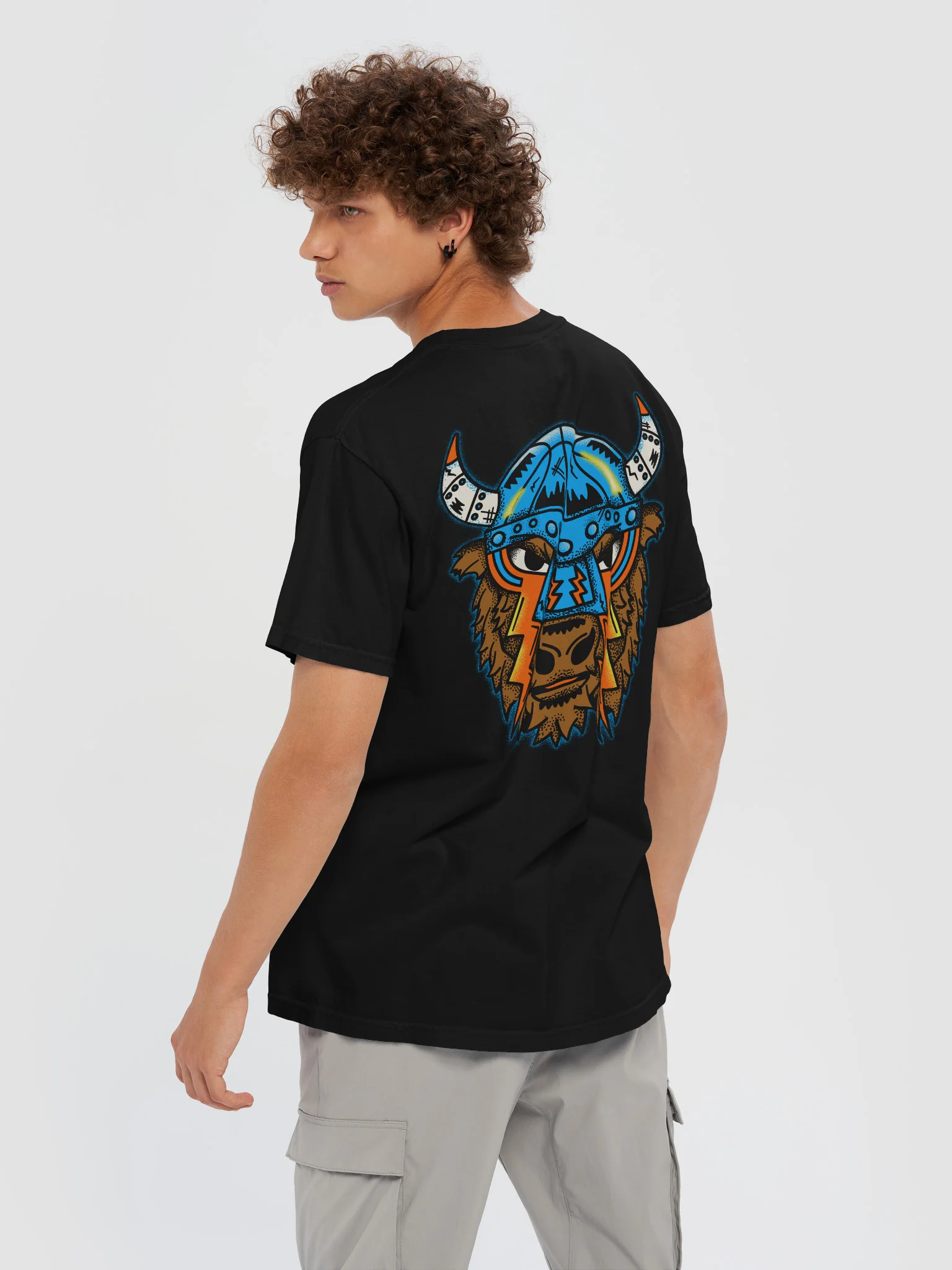 Thunder Comic Tee Front & Back product image (6)