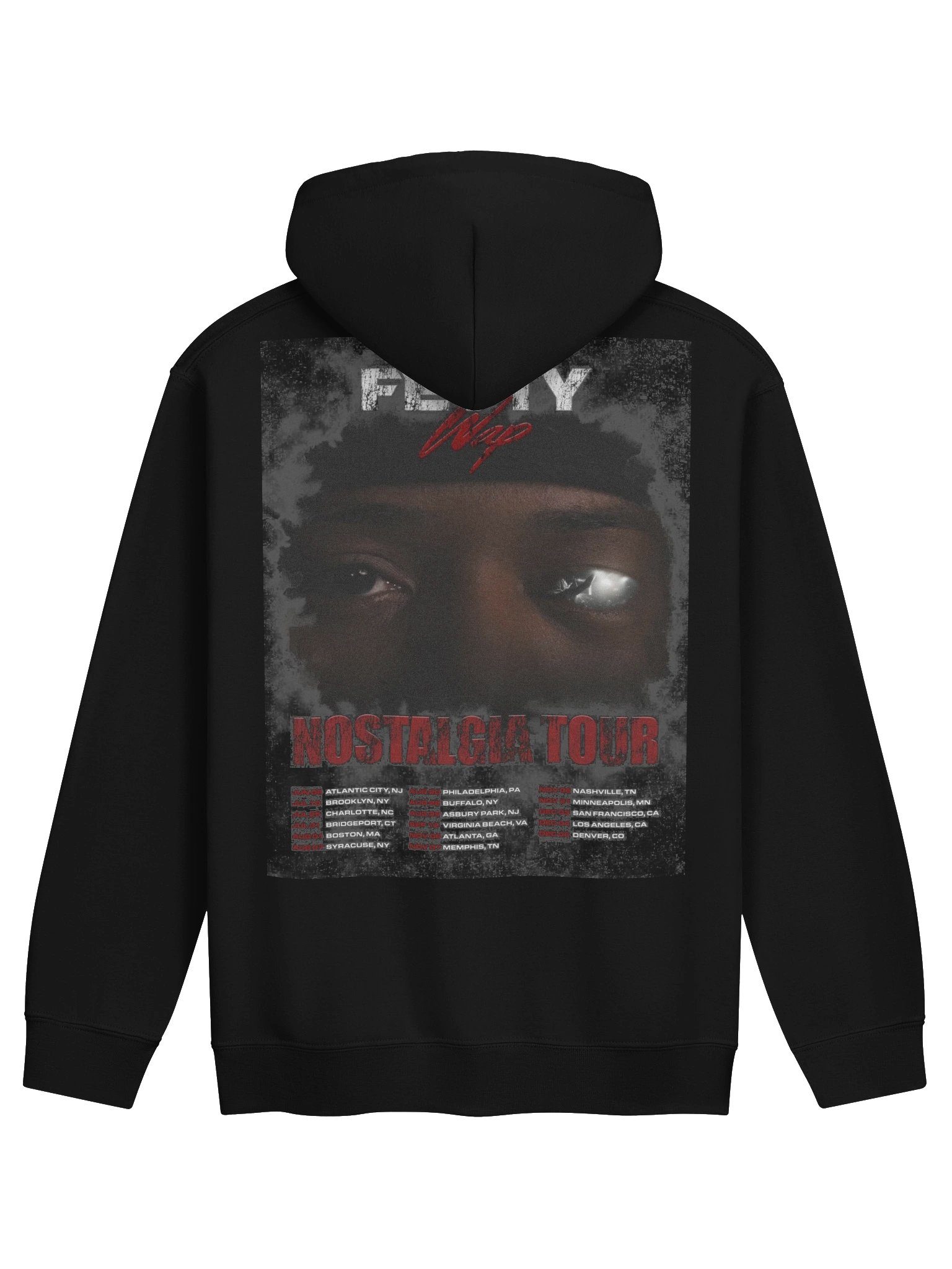 Fetty Wap Nostalgia Tour 2026 Merch Hoodie product image (2)