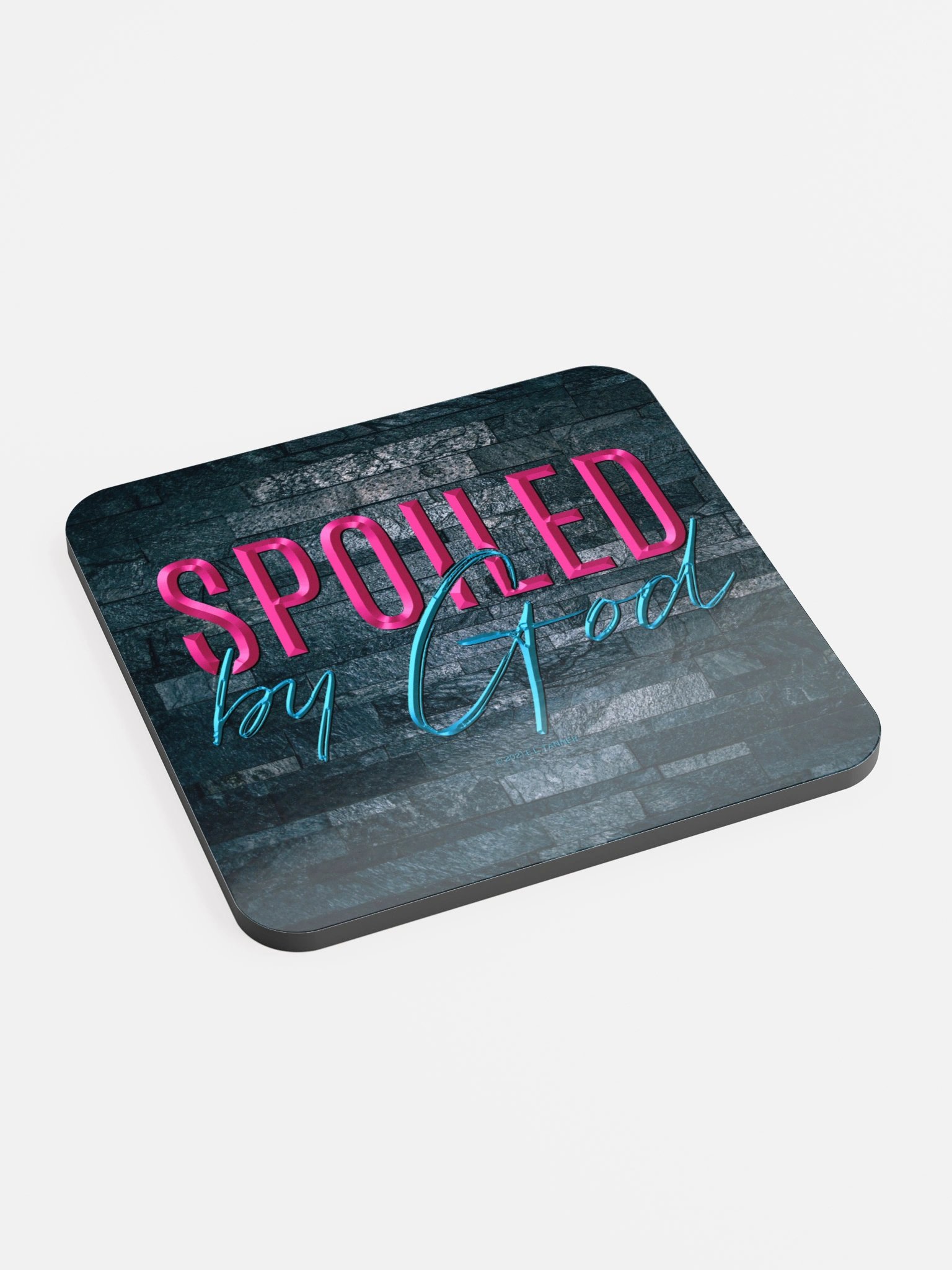 Spoiled by God, Brick Coaster product image (2)