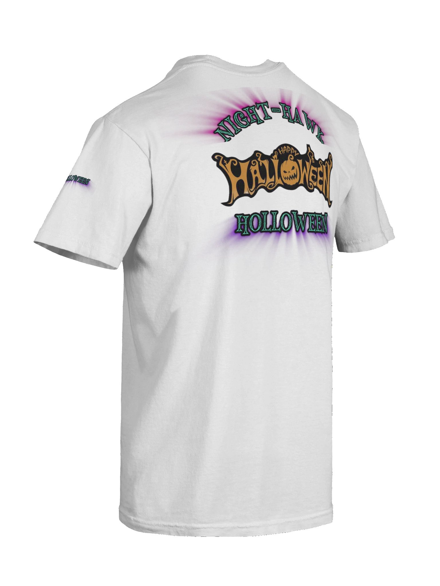 Glowing Halloween Vibes T-Shirt use product image (10)