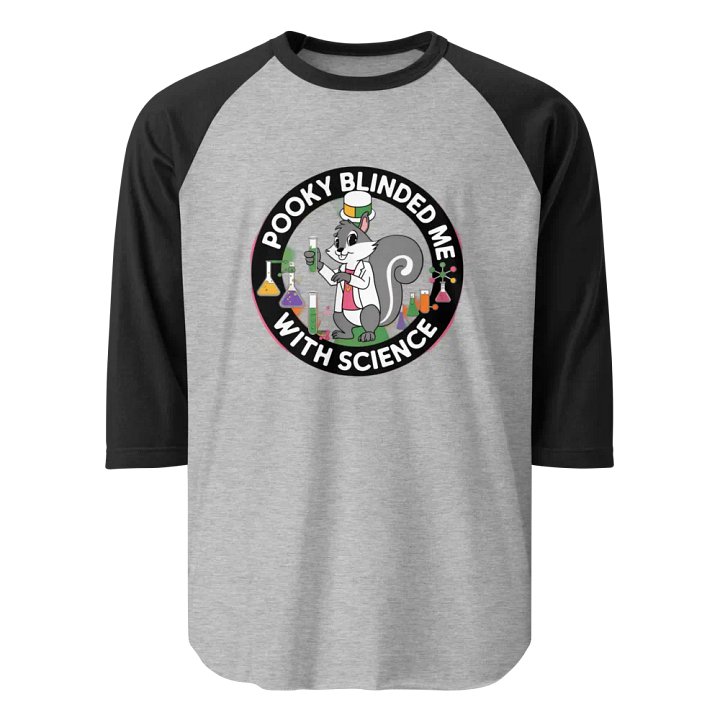 Pooky's Science Lab Raglan Tee product image (1)