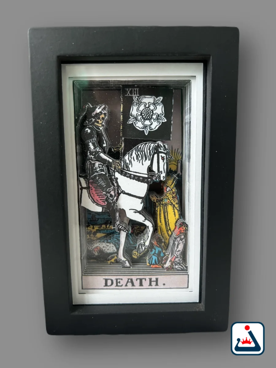 Death – 3D Tarot Shadow Box Art product image (5)
