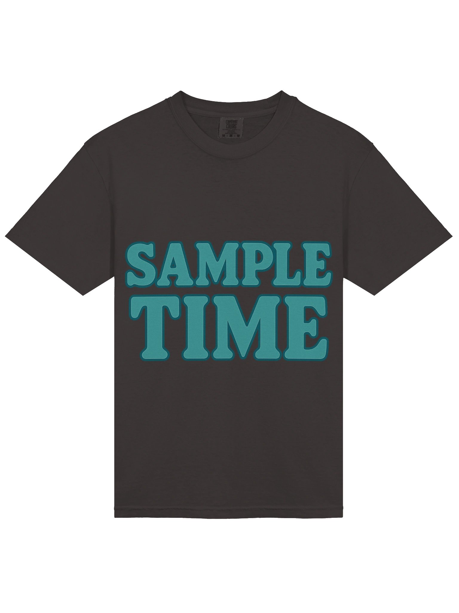Sample Time Teal T-Shirt product image (18)