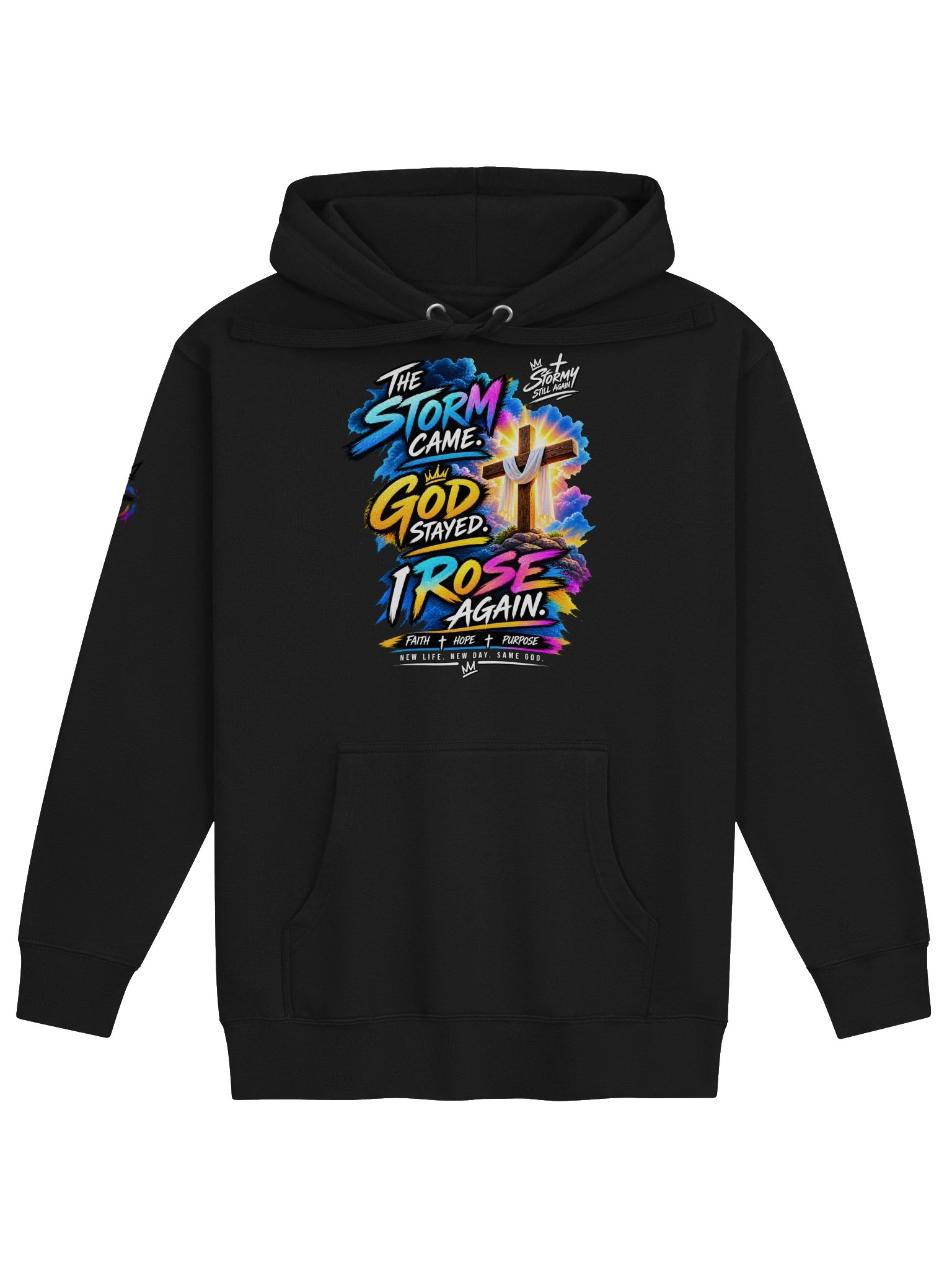 Storm Came, God Stayed Hoodie product image (7)