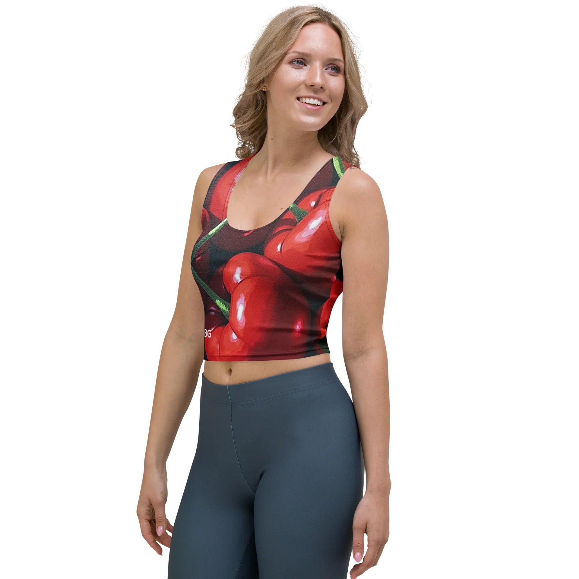 Barry Grady Cherries Crop Top product image (3)