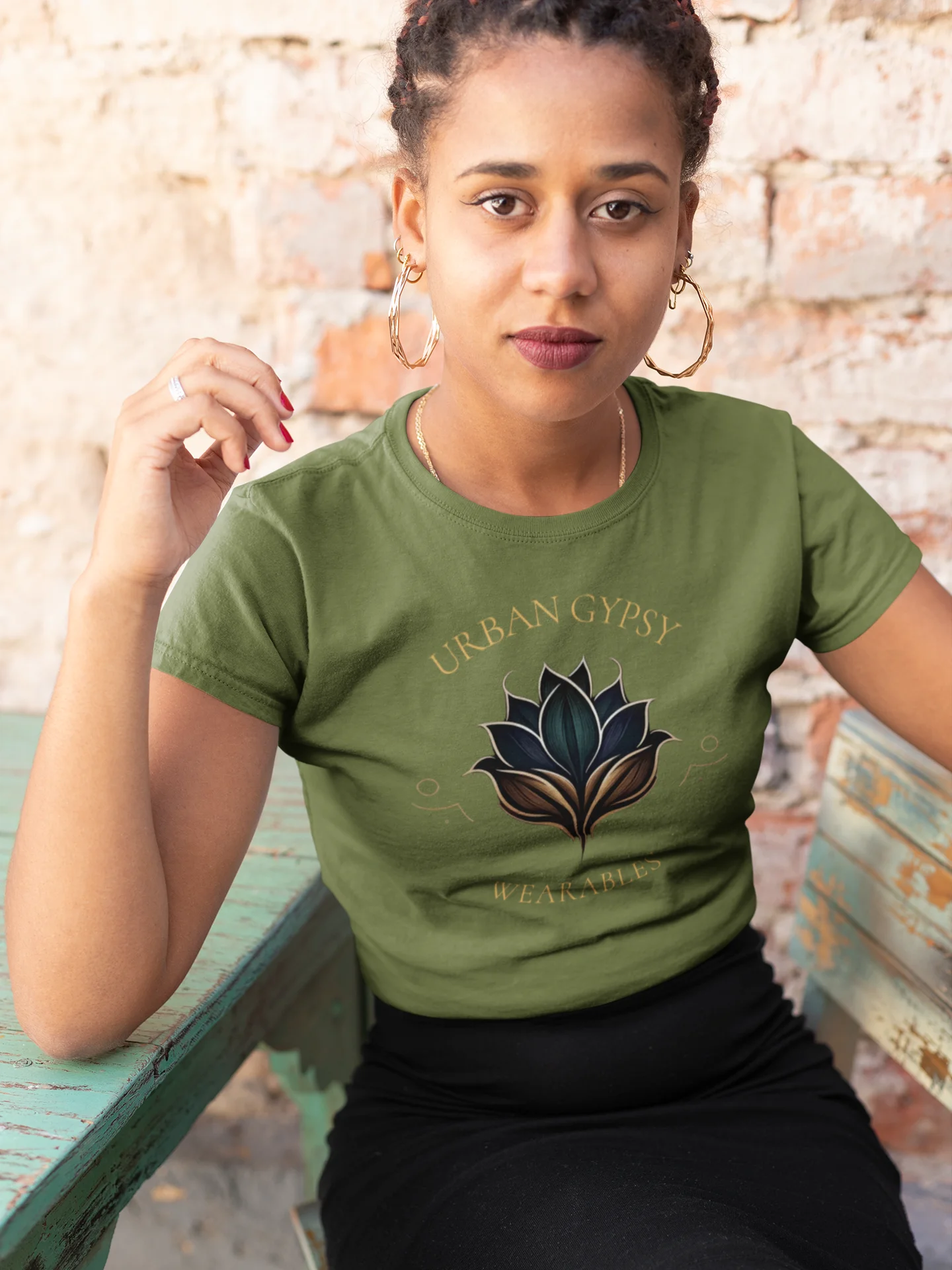 Lotus Bloom Urban Gypsy Tee product image (2)