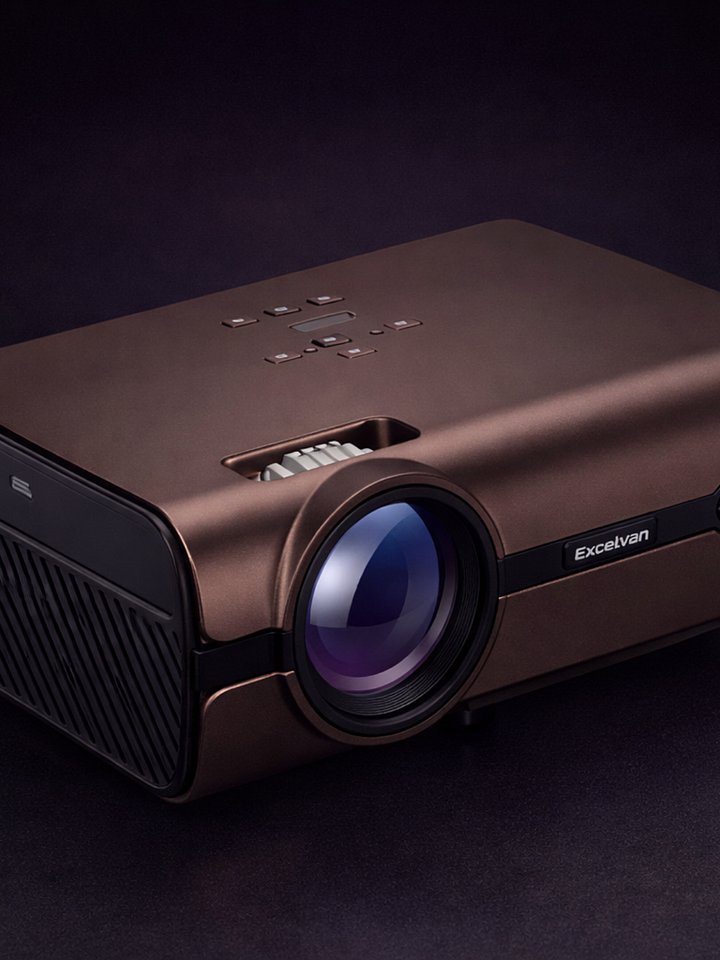 Portable Mini Projector 1080P HD WiFi Bluetooth – Home Theater & Outdoor Movie Compatible product image (1)