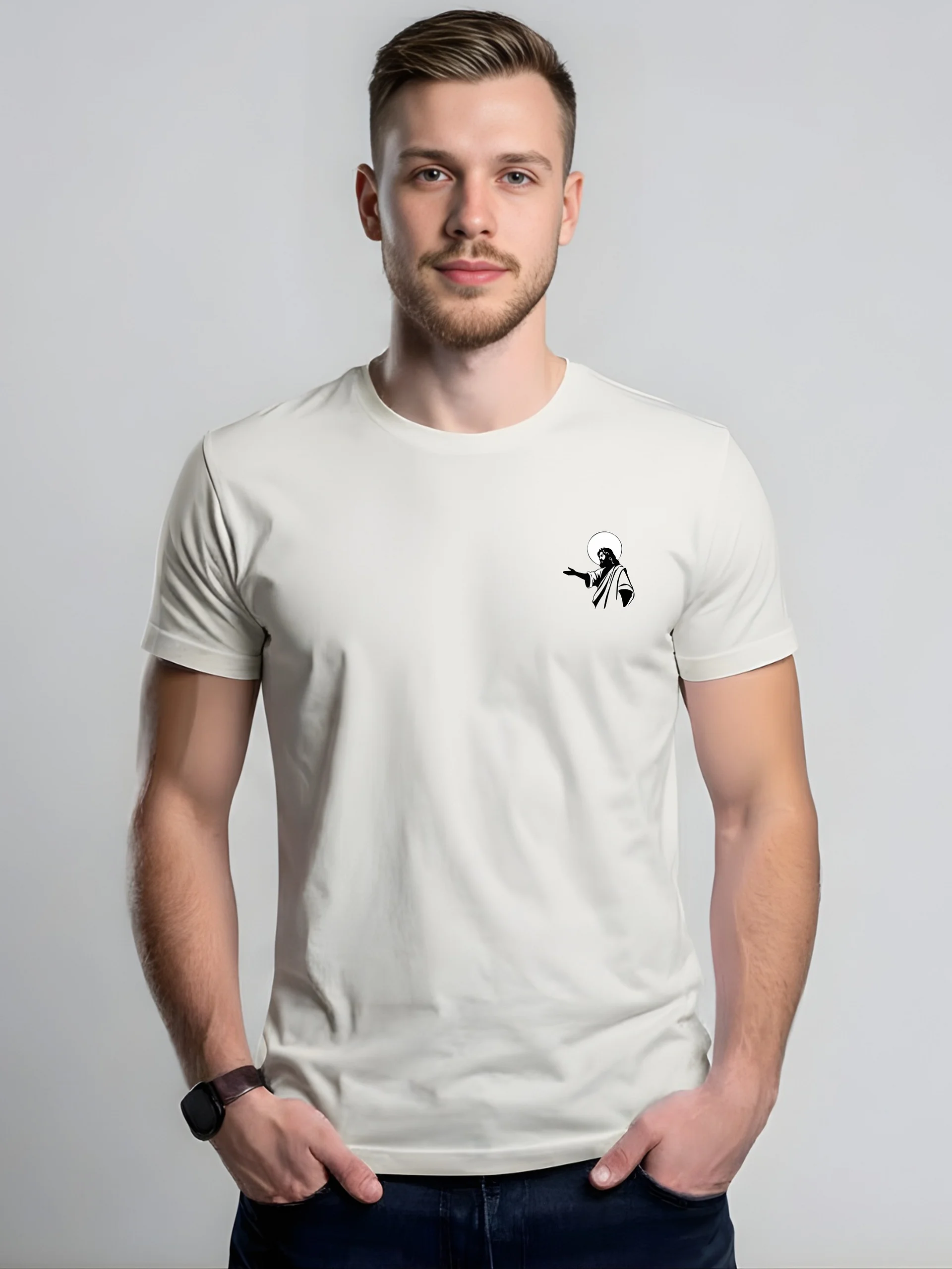 I Trust Jesus Faith Streetwear T-shirt product image (2)