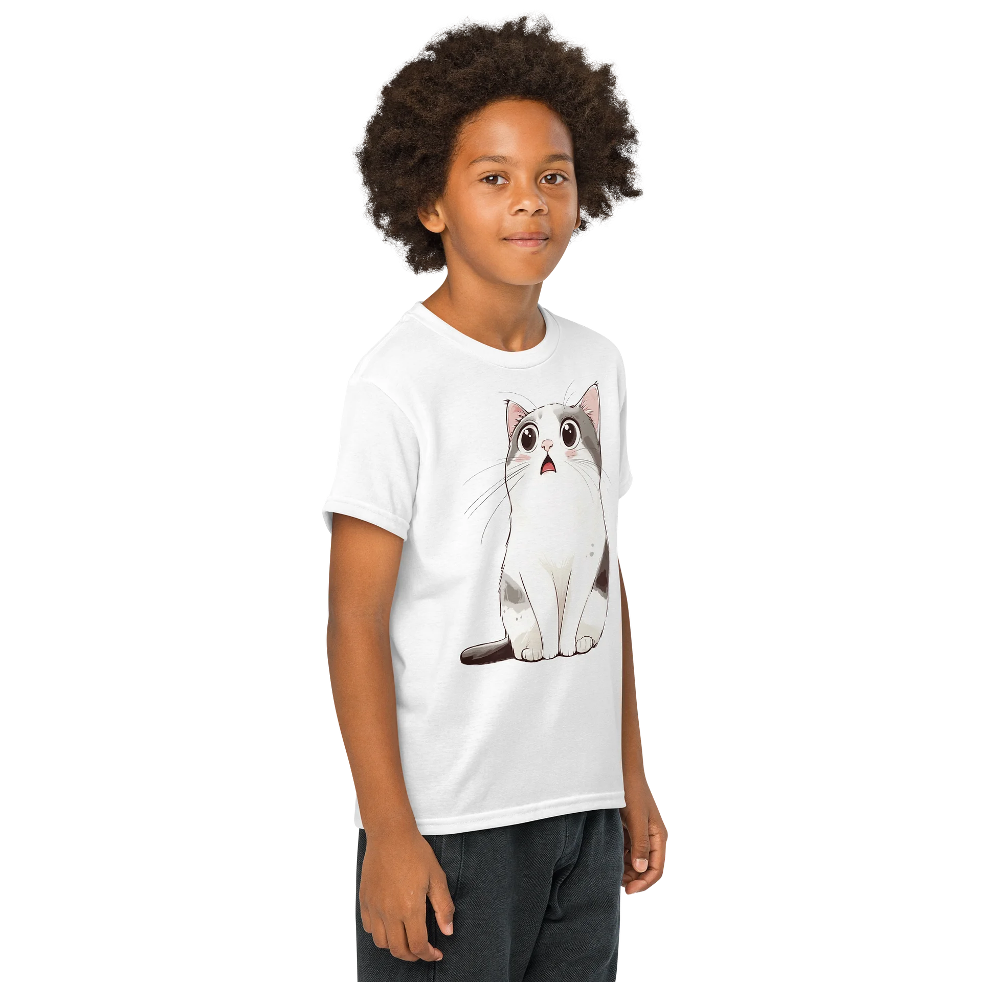 Surprised Cat Youth Tee product image (60)